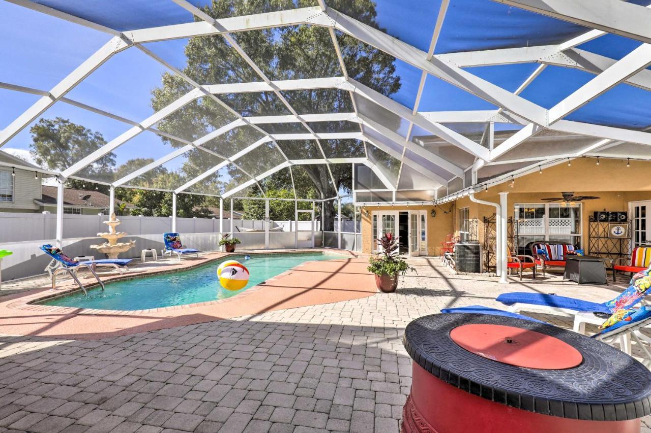 Cozy Home In Heart Of Tampa With Lanai And Pool! Екстериор снимка